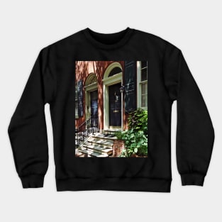 Philadelphia PA - Street in Society Hill Crewneck Sweatshirt